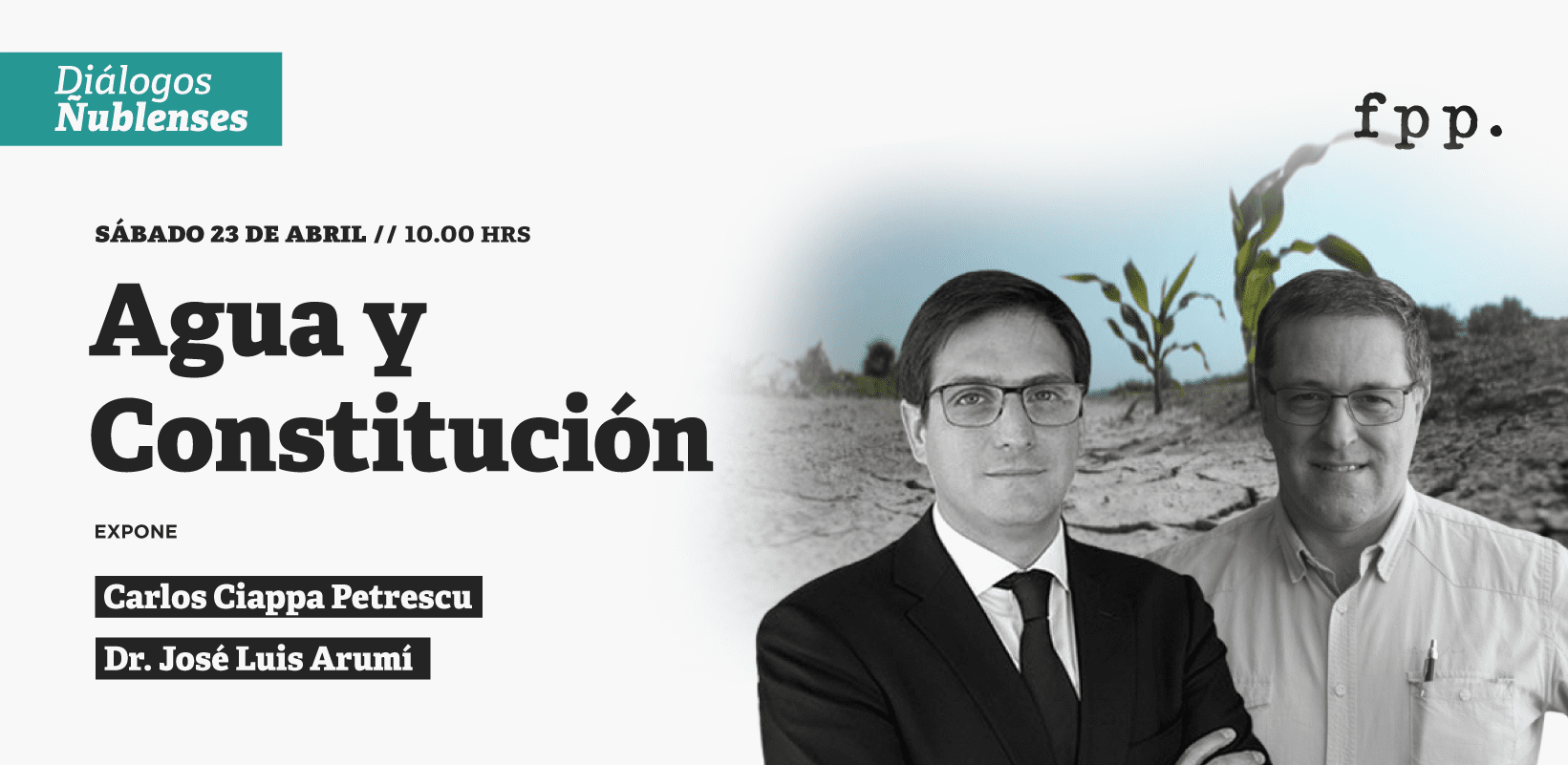 Dialógos ñublenses: agua y Constitución