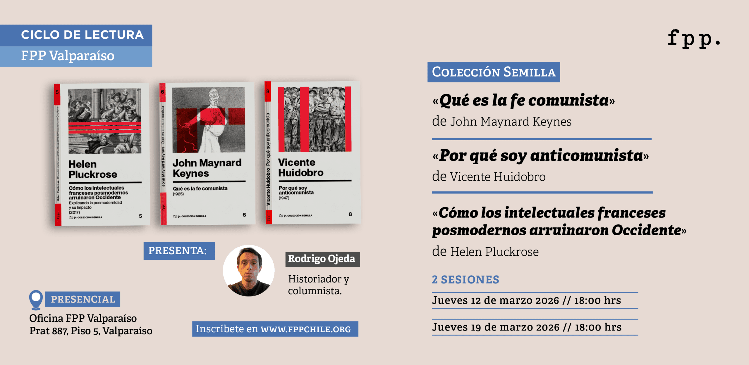 FPP Valparaíso | Ciclo de lectura: Colección «Semilla»