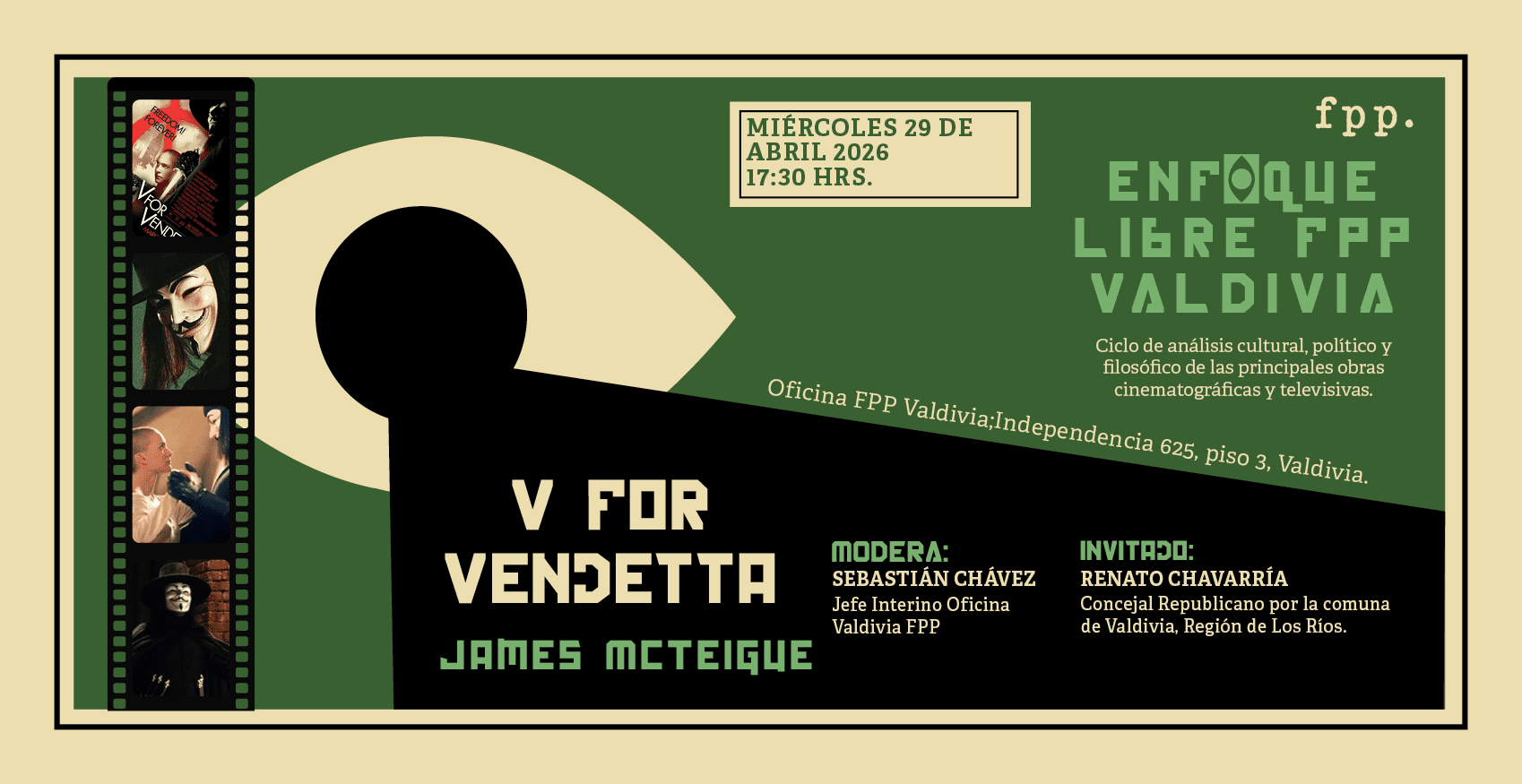 FPP Valdivia | Enfoque Libre FPP: «V for Vendetta»