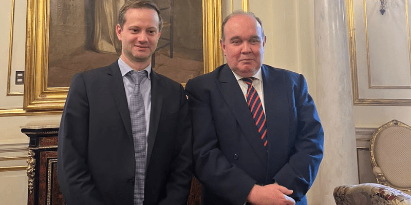 Axel Kaiser se reúne con el alcalde de Lima, Rafael López