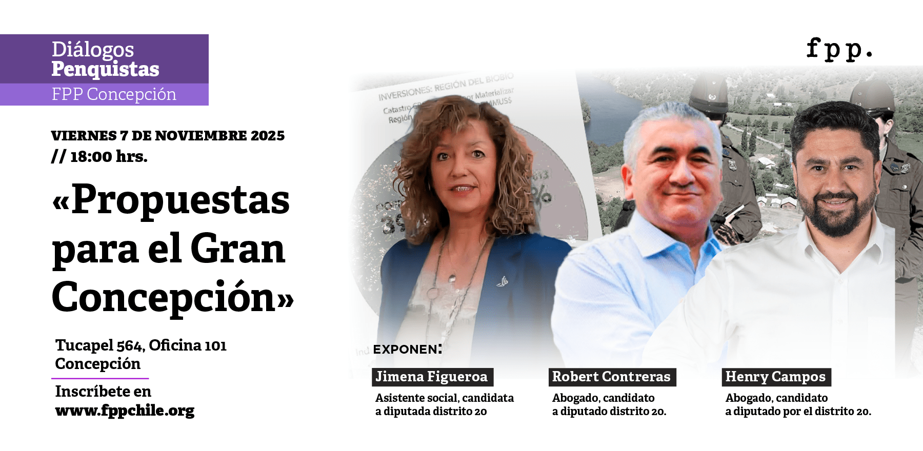 FPP Concepción | Diálogos Penquistas «Propuestas para el Gran Concepción»