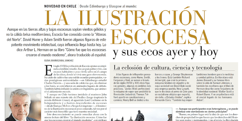 El Mercurio: La Ilustración Escosesa y sus ecos ayer y hoy&nbsp;