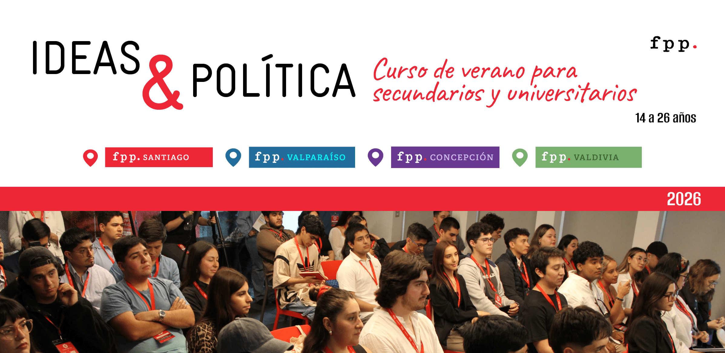 Finalizan con éxito los Cursos de Verano 2026 «Ideas & Política»