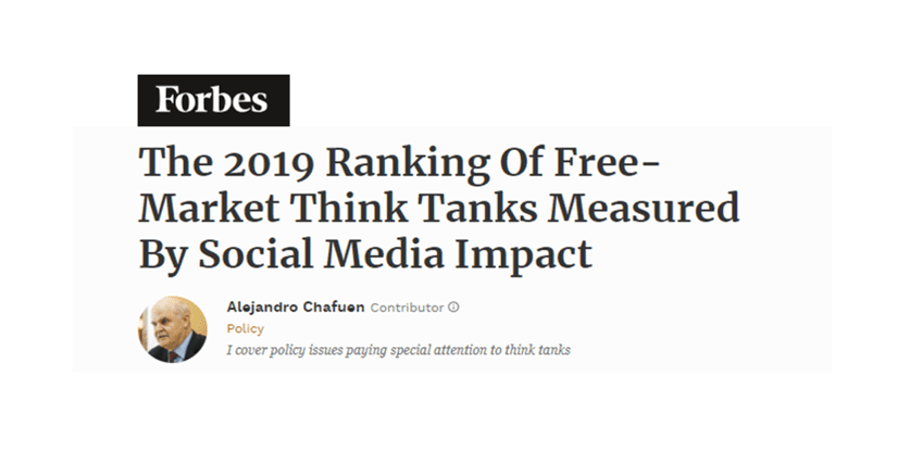 FPP en Ranking 2019 de impacto en RRSS Forbes