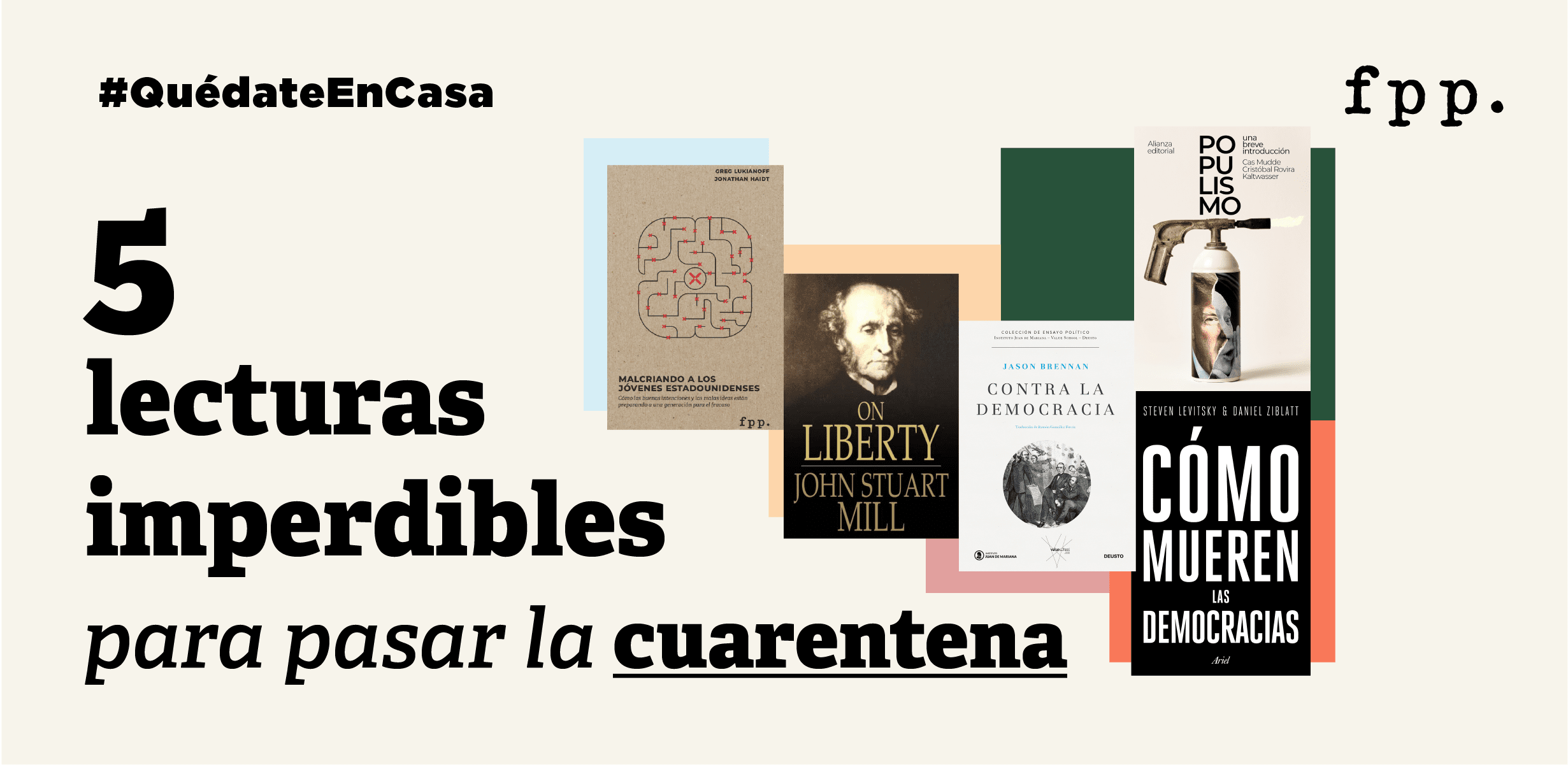 5 lecturas imperdibles para pasar la cuarentena